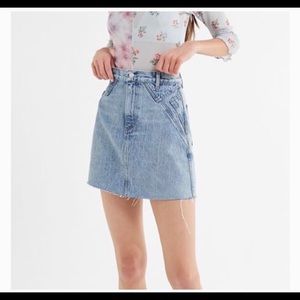 Agolde Dorian Hi Rise denim skirt